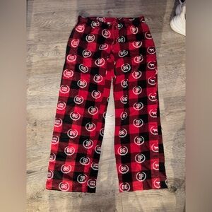 Victoria’s Secret PINK Vintage RARE Low Waist BLACK/RED PLAID VSPINK86 pants